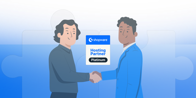 Wir sind Shopware Platinum Hosting Partner